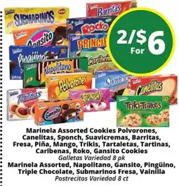 Rancho Markets Marinela Assorted Cookies offer