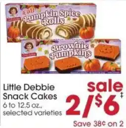 Giant Eagle Little Debbie Snack Cakes offer