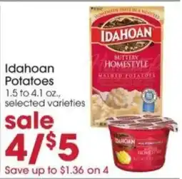 Giant Eagle Idahohan potatoes offer