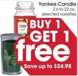 Giant Eagle Yankee Candle offer