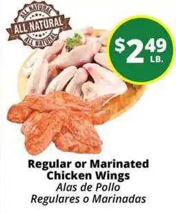 Rancho Markets Regular or Marinated Chicken Wings offer