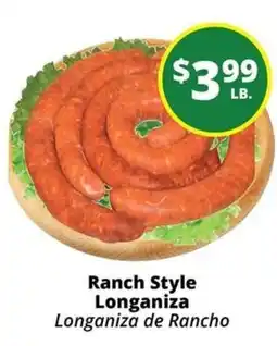 Rancho Markets Ranch Style Longaniza offer