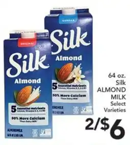 Pete's Fresh Market Silk Almond Milk offer