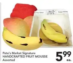 Pete's Fresh Market Pete's Market Signature Handcrafted Fruit Mousse Assorted offer