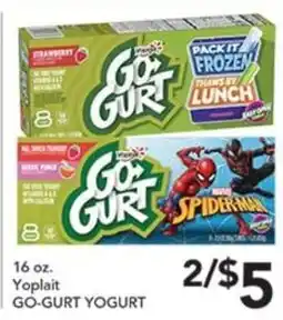 Pete's Fresh Market Yoplait GO-GURT YOGURT offer