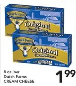 Pete's Fresh Market Dutch Farms Cream Cheese offer