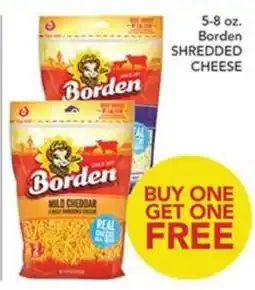 Pete's Fresh Market Borden shredded cheese offer