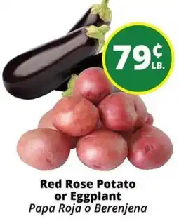 Rancho Markets Red Rose Potato or Eggplant offer