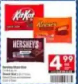 Tom Thumb Hershey's chocolate bars offer