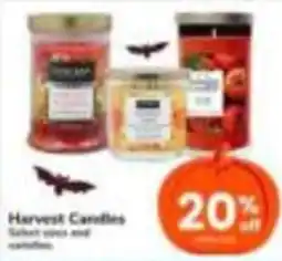 Tom Thumb Harvest Candles offer