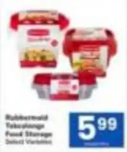 Tom Thumb Rubbermaid Takealong Food Storage offer