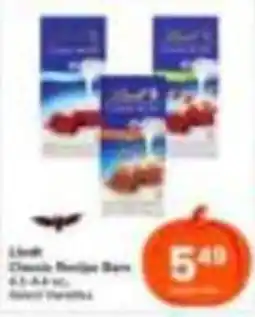 Tom Thumb Lindt Classic Recipe Bars offer