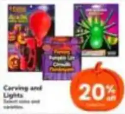 Tom Thumb Carving and Lights offer