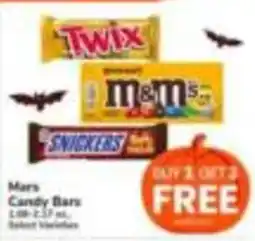 Tom Thumb Mars Candy Bars offer