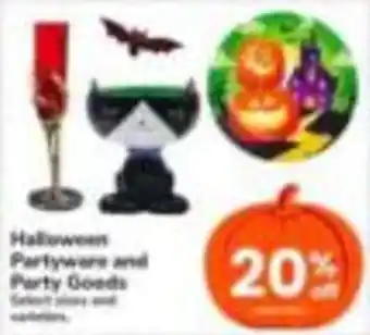 Halloween Partyware and Party Goods