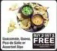 Tom Thumb Guacamole, Queso, Pico de Gallo or Assorted Dips offer