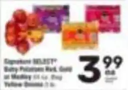 Tom Thumb Signature Select Baby Potatoes Red, Gold or Yellow offer