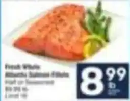 Tom Thumb Fresh Whole Atlantic Salmon Fillets offer