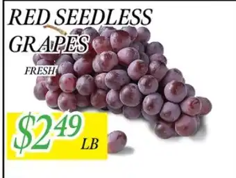 Red Seedless Grapes