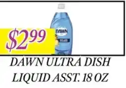 Fine Fare Dawn ultra dish liquid asst offer