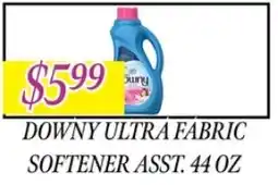 Fine Fare Downy ultra fabric softener asst offer