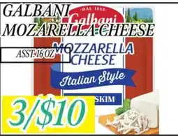 Fine Fare Galbani mozzarella cheese offer