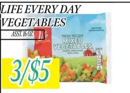 Fine Fare Life every day mixed vegetables offer