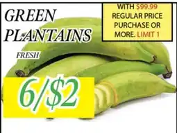 Fine Fare Green Plantains offer