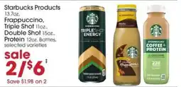 Giant Eagle Starbucks Products offer