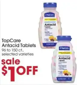 Giant Eagle TopCare Antacid Tablets offer