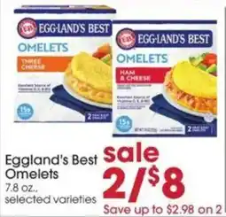 Giant Eagle Eggland's Best Omelets offer