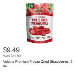 Costco Volupta Premium Freeze Dried Strawberries, 5 oz offer
