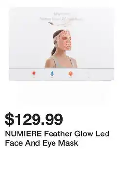 Marshalls NUMIERE Feather Glow Led Face And Eye Mask offer