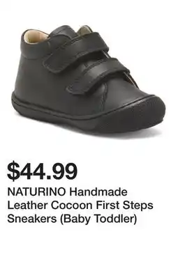 Marshalls NATURINO Handmade Leather Cocoon First Steps Sneakers (Baby Toddler) offer