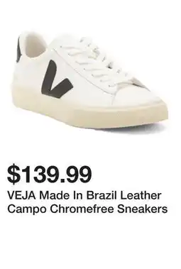 Marshalls VEJA Made In Brazil Leather Campo Chromefree Sneakers offer