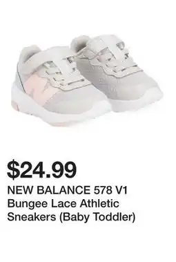 Marshalls NEW BALANCE 578 V1 Bungee Lace Athletic Sneakers (Baby Toddler) offer
