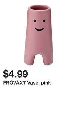 Ikea FRÖVÄXT Vase, pink offer