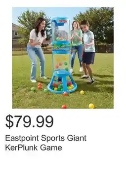 Costco Eastpoint Sports Giant KerPlunk Game offer