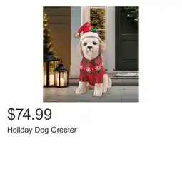 Costco Holiday Dog Greeter offer
