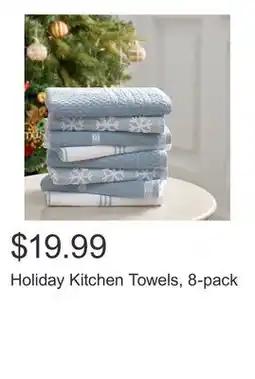 Costco Holiday Kitchen Towels, 8-pack offer
