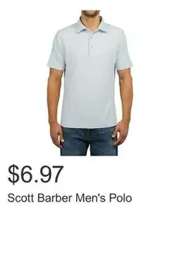 Costco Scott Barber Men's Polo offer