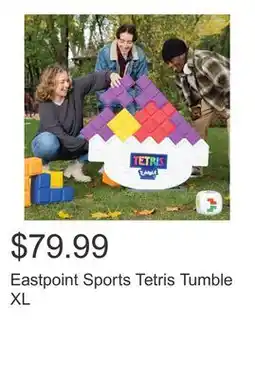 Costco Eastpoint Sports Tetris Tumble XL offer