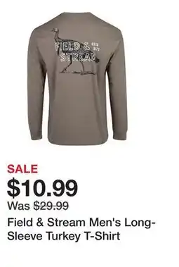 Tractor Supply Company Field & Stream Men's Long-Sleeve Turkey T-Shirt offer