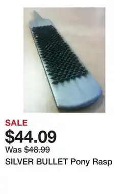 Tractor Supply Company SILVER BULLET Pony Rasp offer