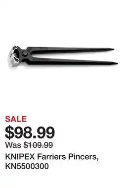 Tractor Supply Company KNIPEX Farriers Pincers, KN5500300 offer