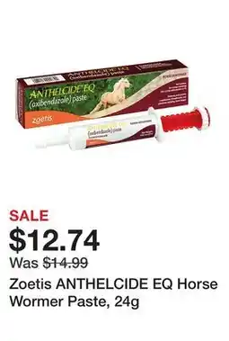 Tractor Supply Company Zoetis ANTHELCIDE EQ Horse Wormer Paste offer