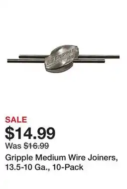 Tractor Supply Company Gripple Medium Wire Joiners, 13.5-10 Ga., 10-Pack offer