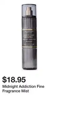 Bath & Body Works Midnight Addiction Fine Fragrance Mist offer