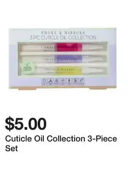 Five Below Cuticle Oil Collection 3-Piece Set offer