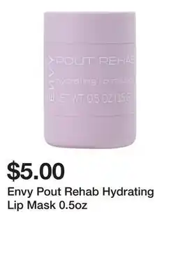 Five Below Envy Pout Rehab Hydrating Lip Mask 0.5oz offer